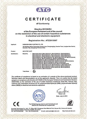 CE Certificate