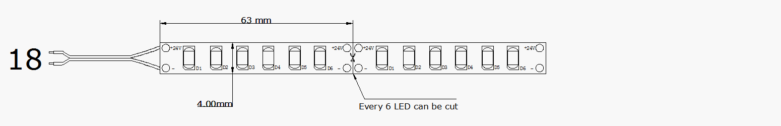 4mm Super Slim Side View LED Strip SMD315