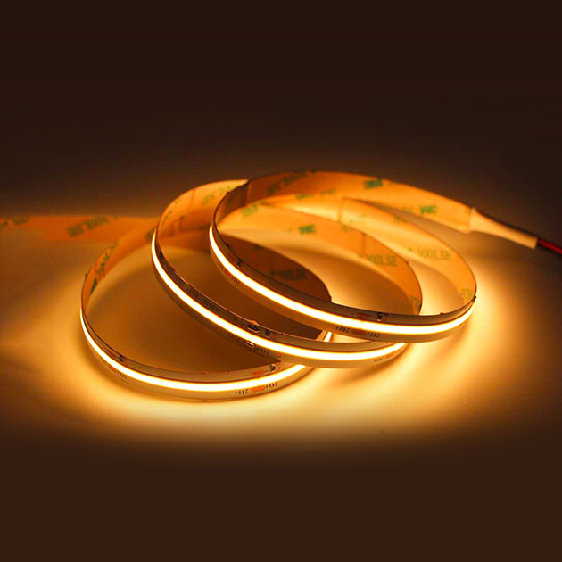 Warm white COB flexible LED Strip