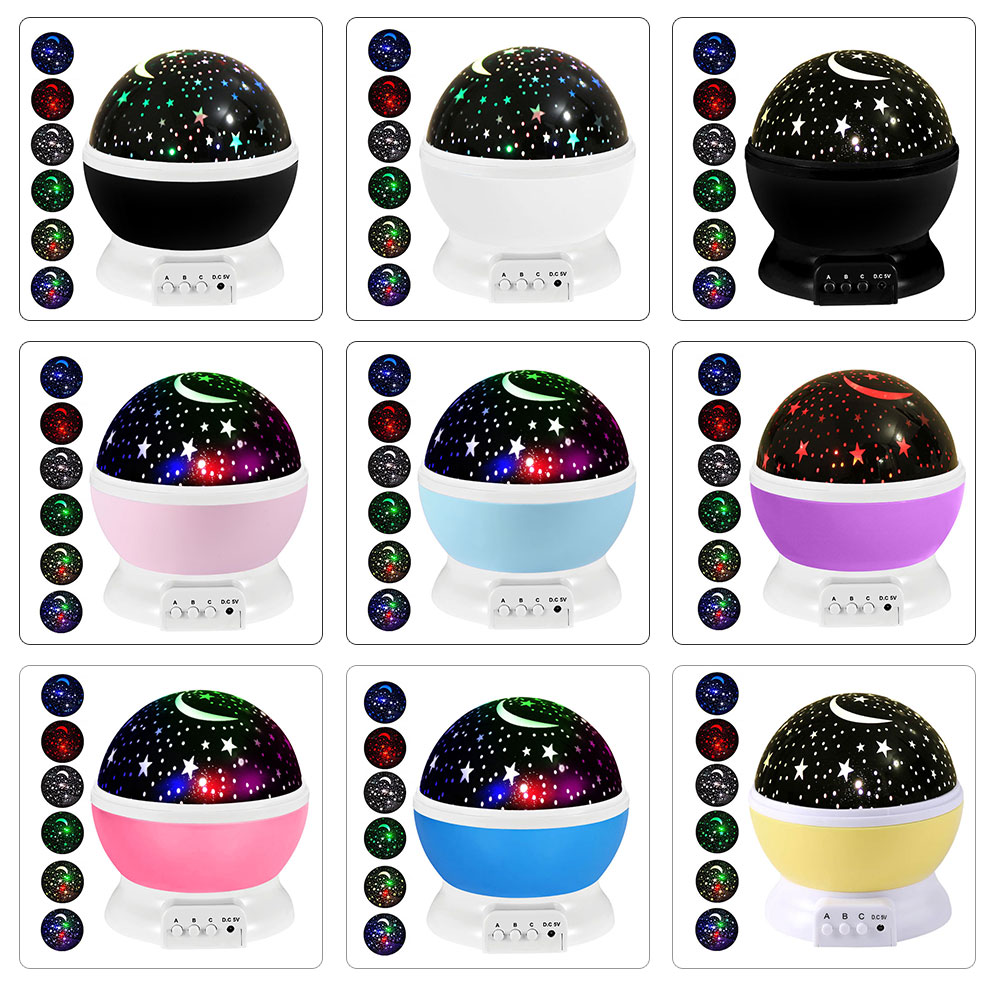 Romantic Starry Sky Projection Lamp