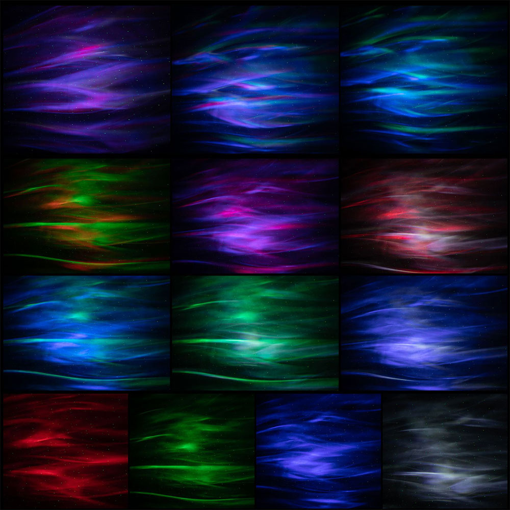 Aurora Meteor Projection Lamp