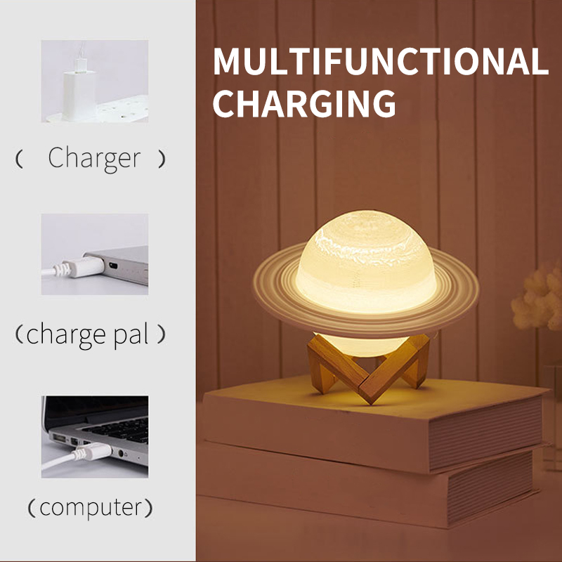 3D Saturn Lamp