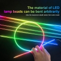Multi Color  LED Strip - Car symphony Led Cold line Light