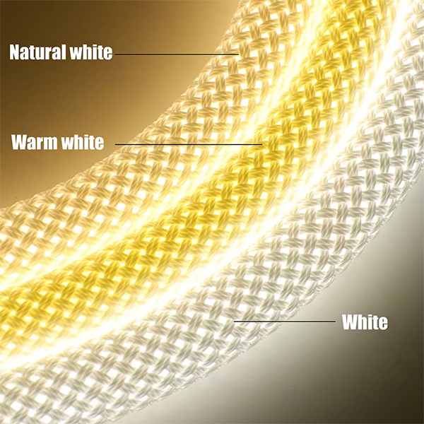 1616 360 Round Braided Rope LED Neon Strip Light