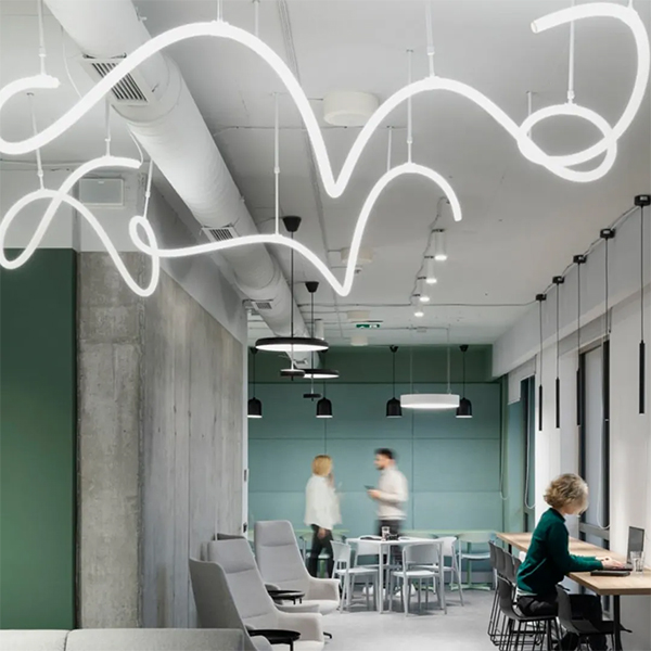 30mm 360° LED neon light