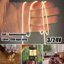 COB LED Strip - 1.6mm Narrow 360 Degree Luminous Cob Strip