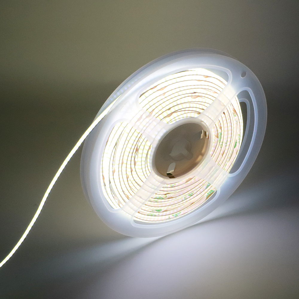 3mm Ultra Thin DC 24V Colorful COB LED Strip Lights for Home Decor DIY Blue/Pink/Red/Purple High Density LED Tape Colour