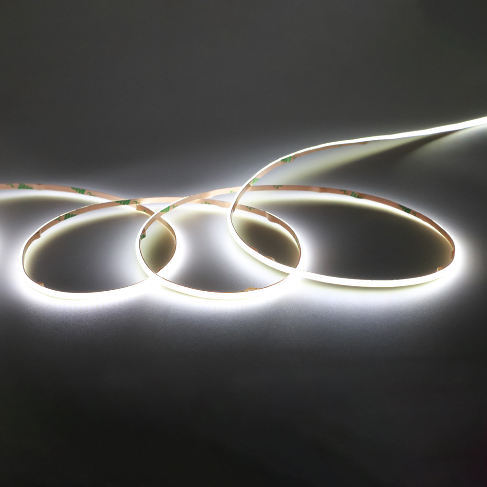 Wholesale Price Flexible 480Led 4MM 5/12v/24V 6500K Blue red pink green purple colorful COB Led Lights Strip For Decorat
