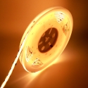 COB LED Strip - 12V 24V DC COB LED Strip Light 2700K to 6000K Color-Changing LED Tape Linear Double Color RA90 8mm Width