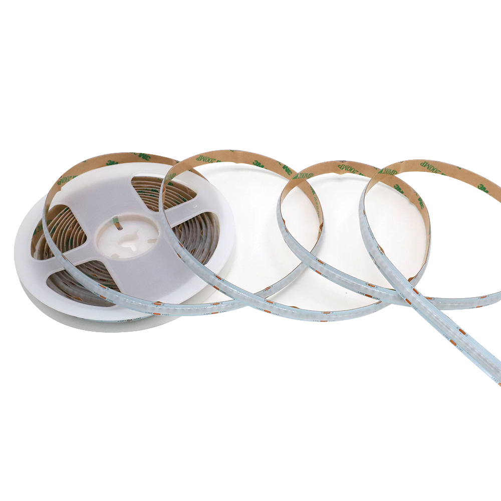 24V RGB COB LED Strip Light 768 LEDs/m Flexible Dotless Colorful FOB LED Tape Light Bar for Home Decor