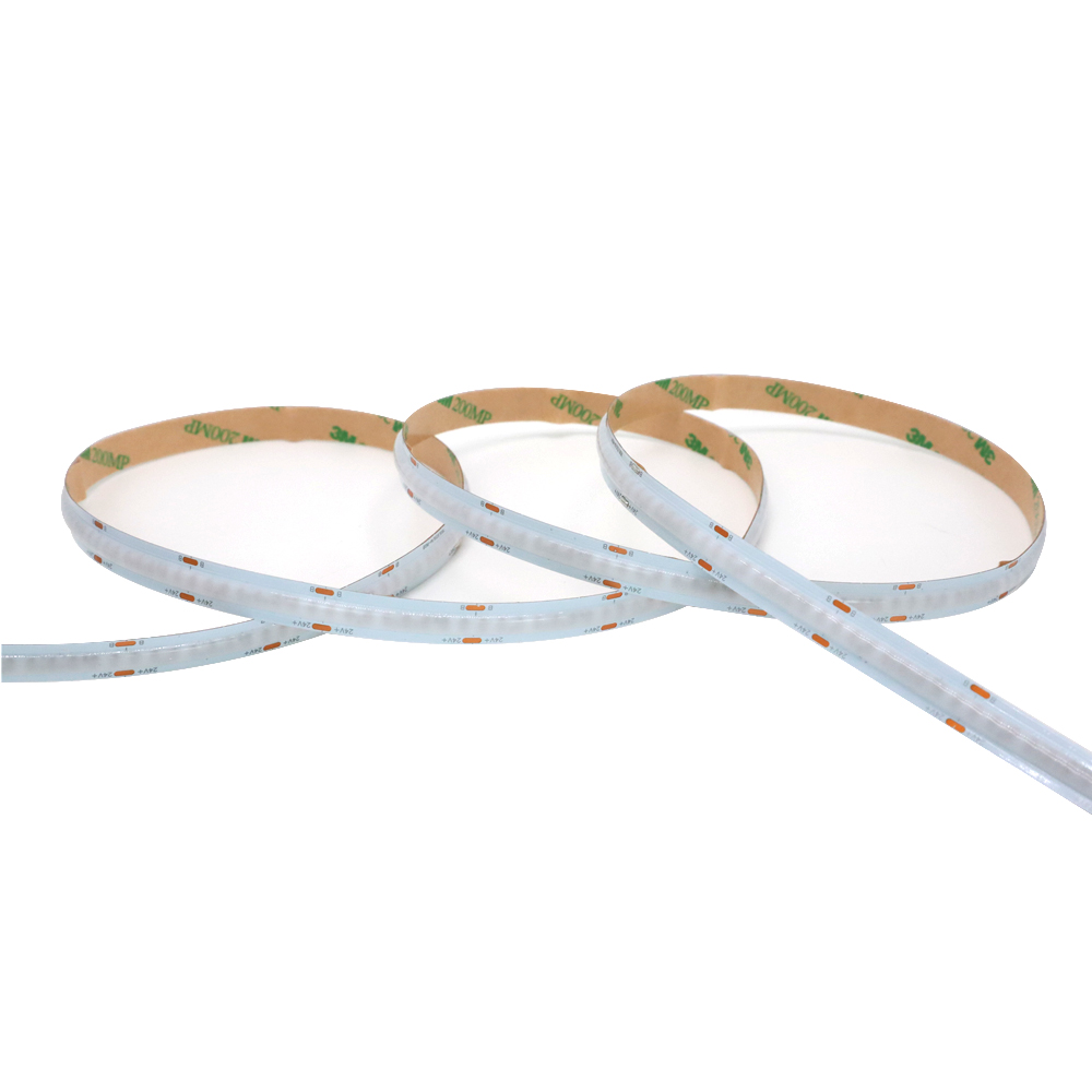 24V RGB COB LED Strip Light 768 LEDs/m Flexible Dotless Colorful FOB LED Tape Light Bar for Home Decor