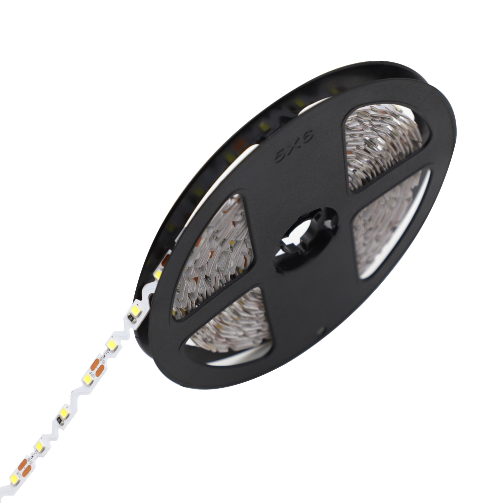 12V LED Strip Light Tape S Shape 2835 72LED/m 5M Flexible Warm White LED Light Strip For Room Bedroom TV Backlight