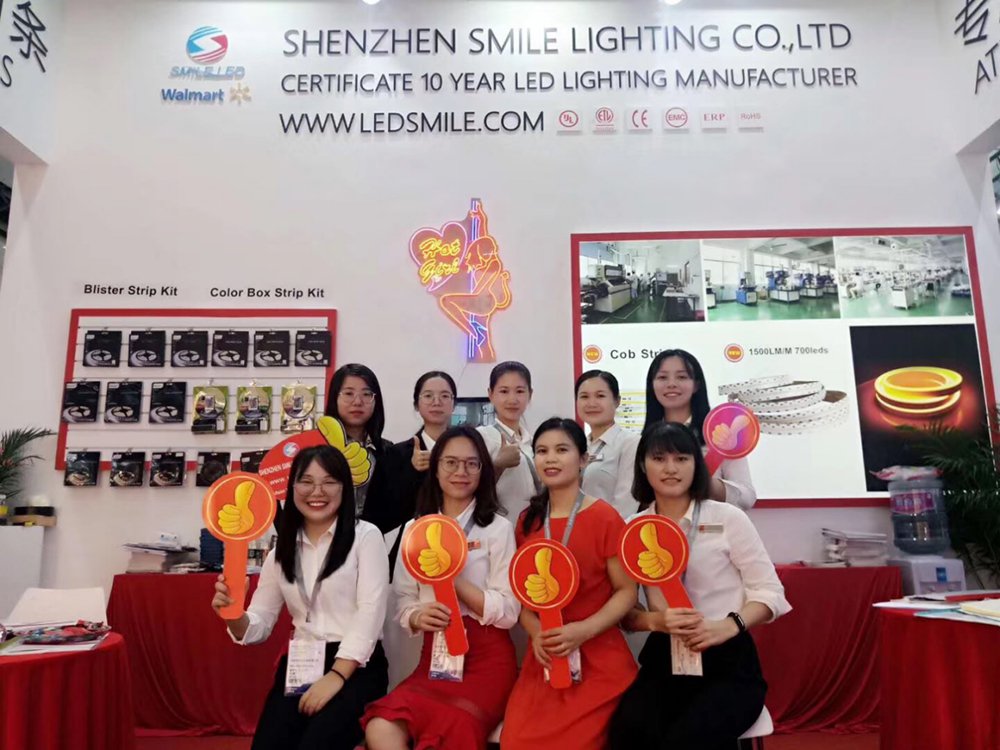 SMILE LED in the 24th Canton Fair
